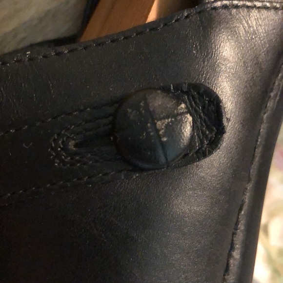 DANSKO  size EU42 US11.5-12  Pull-on Clogs Black Leather Strap Detail $109 MSRP - Picture 7 of 16